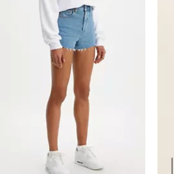 Levi 501 high rise shorts - Picture 3 of 3